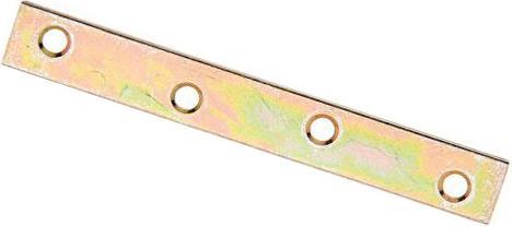 Immagine prodotto Alberts Connettore piatto 100 x 15 mm, giallo galvanizzato, 1 pz. (Connettori piatti, 1 pz.)