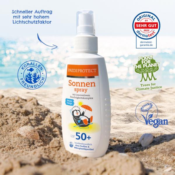 Immagine prodotto Paediprotect Spray solare SPF 50+ (Spray solare, SPF 50+, 150 ml)