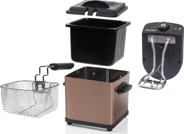 Immagine prodotto Bestron La migliore friggitrice 1.2L AF100CO in rame 1000W