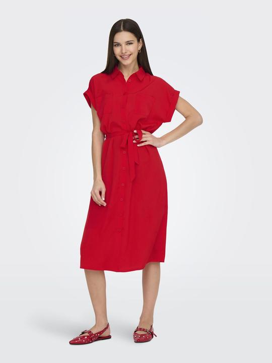 Actual product image Only Tie belt Blouse dress Shirt blouse dress (40)