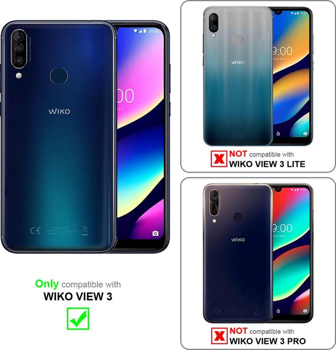 Produktbild Cadorabo Displayschutzglas (1 Stück, Wiko View 3)