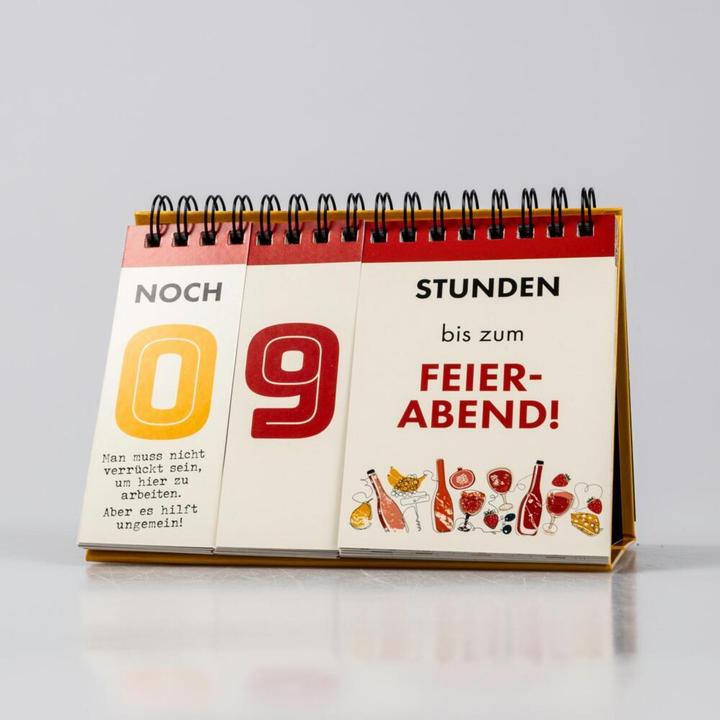 Produktbild Countdown-Kalender für's Büro (Harter Einband, Deutsch)
