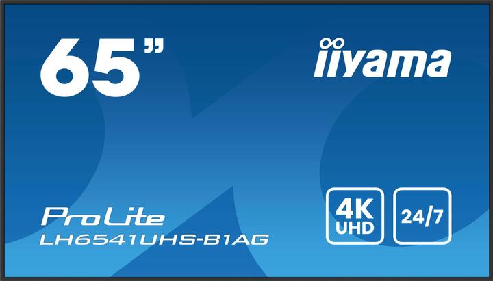 Immagine prodotto iiyama 164.0cm(65") LH6541UHS-B1AG 16:9 3xHDMI+USB IPS (Speditionsversand) (3840 x 2160 pixel, 64.50")