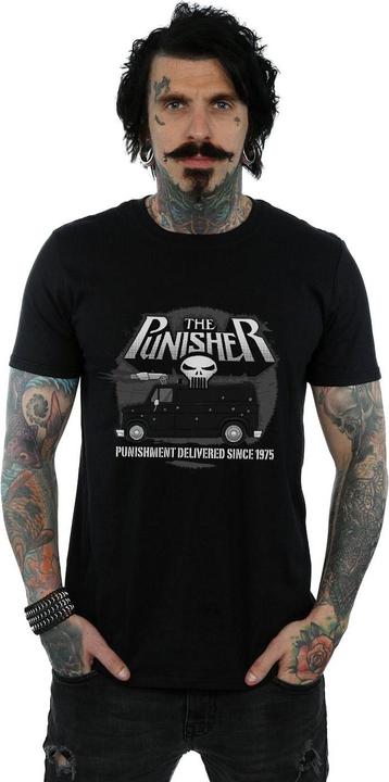 Actual product image Mens The Punisher Battle Van T-Shirt (3XL)