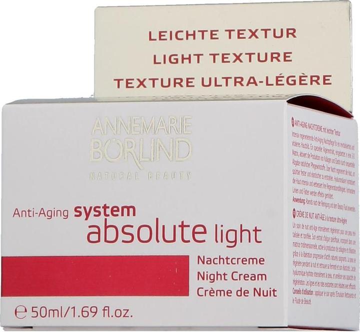 Actual product image Annemarie Börlind System Absolute Anti-Aging Night Light (50 ml, Night cream)