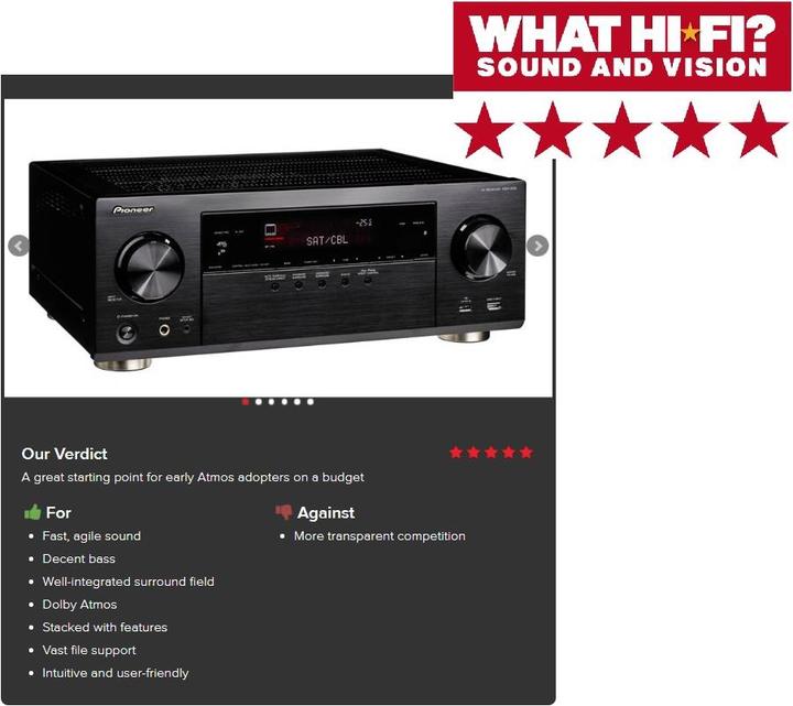 Actual product image Pioneer Vsx-930 (7.2 channels, FM)