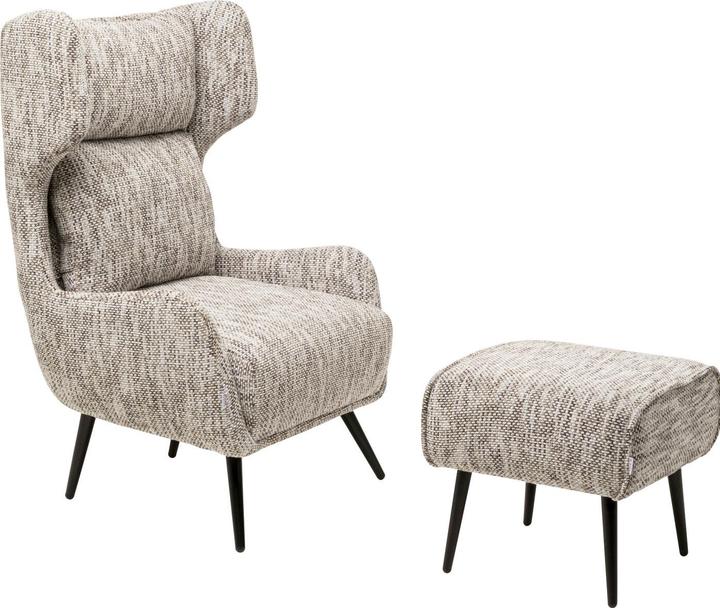 Kare Design Sessel Arne Grau