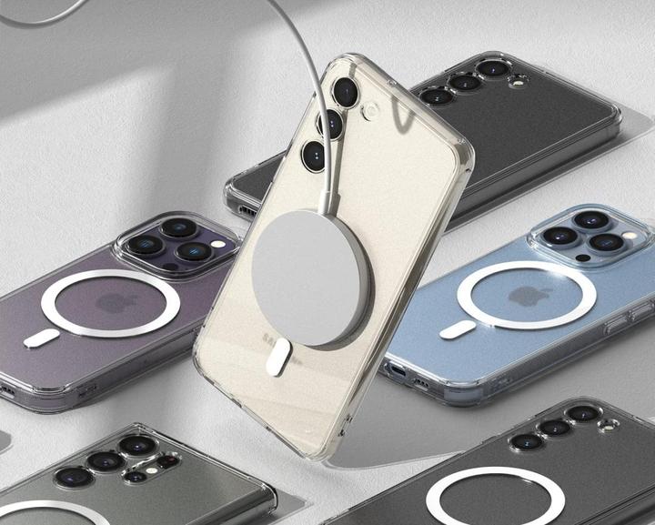 Actual product image Screenguard Magnetic Samsung Galaxy S23 Clear Case MagSafe Cover (Samsung Galaxy S23)