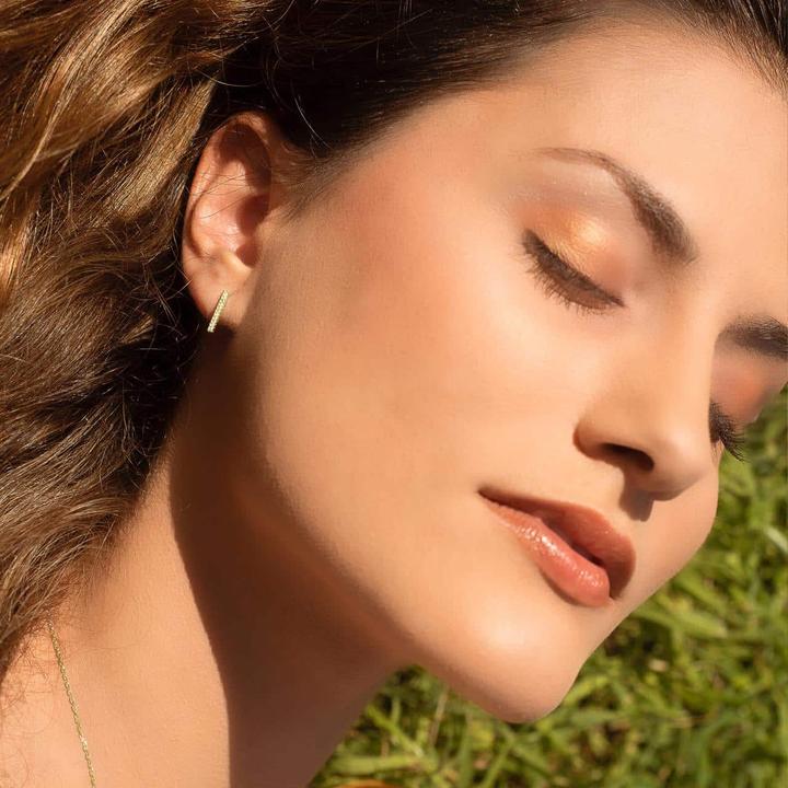 Image du produit Candy Boucles d'oreilles Zita, argent sterling 925, plaqué or (Argent sterling 925, Plaqué or 18k, Argent massif de 925)