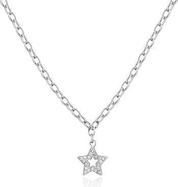 Image du produit Sagapo S'AgapÃµ - Collier en acier scintillant Star Happy SHAR20