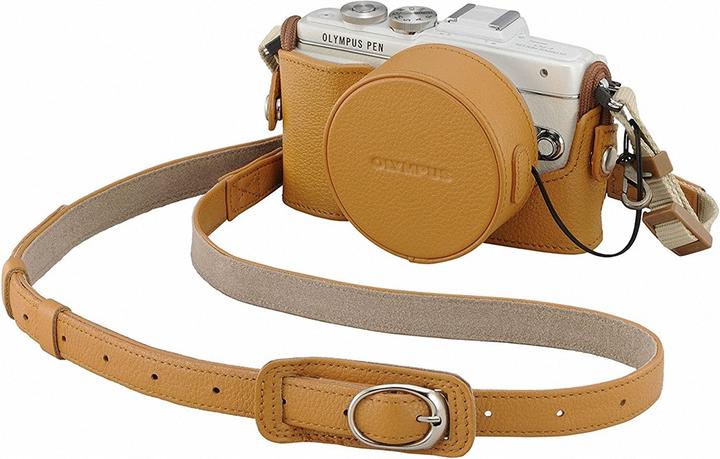 Actual product image Olympus CS-45B leather case for E-PL7 (Camera case)
