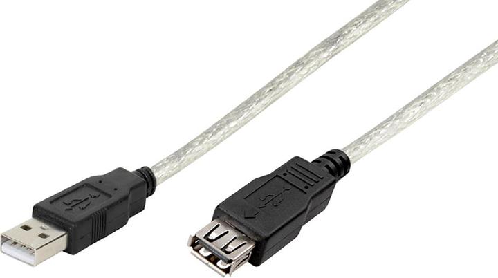 Actual product image Vivanco "" USB 2.0 AM-AF 1.8 m cable (45232) (1.80 m, USB 2.0)