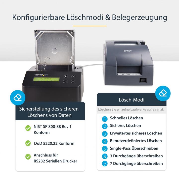 Actual product image StarTech Single Drive Standalone