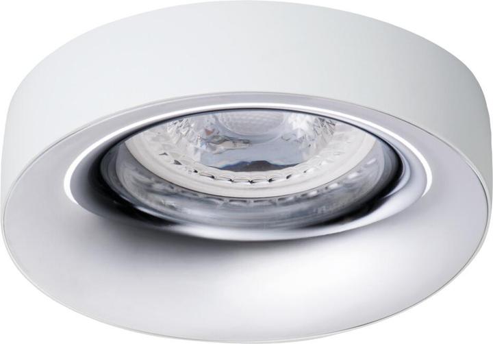 Actual product image Kanlux ELNIS L 27806 recessed frame decorative ring GU5.3/GU10 white, chrome