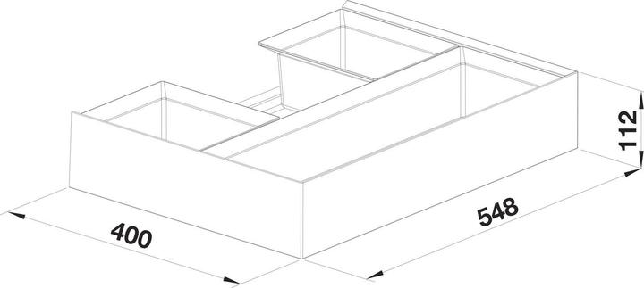 Produktbild Blanco Select II 60/2 Orga (49 l)