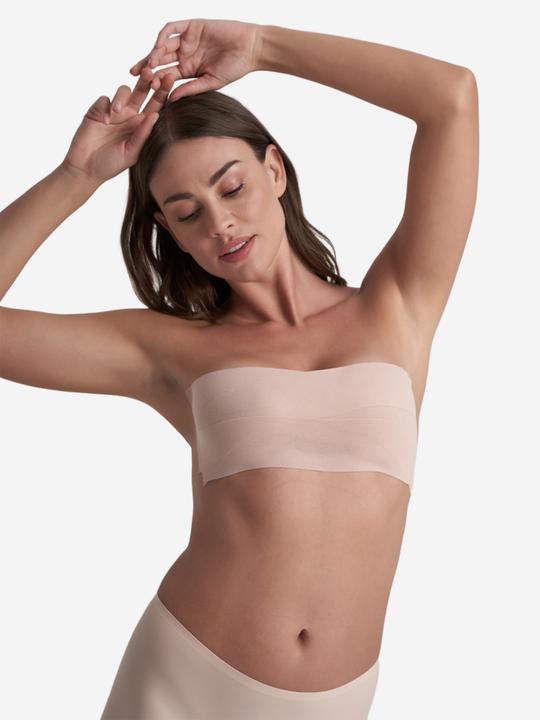 Produktbild Bye Bra K?Rperband 5m X 6,5 cm + 3 Paare Satin Nippel Abdeckungen Nude (One Size, Einzelpack)