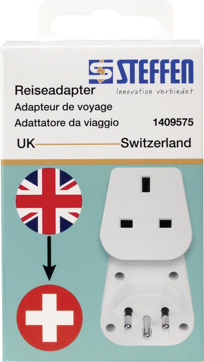 Image du produit Steffen Adaptateur électrique UK / CH
