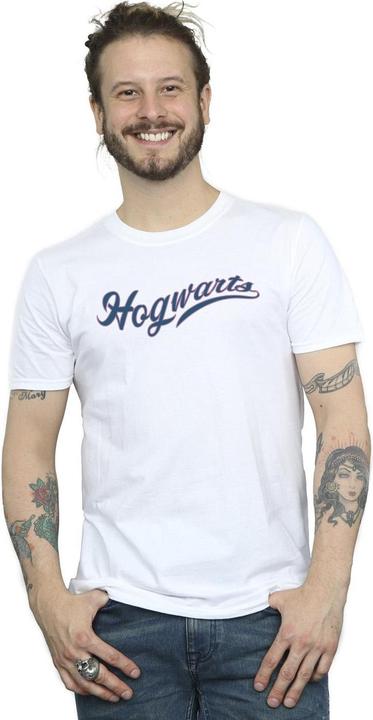 Actual product image Mens Hogwarts Writing T-Shirt (3XL)