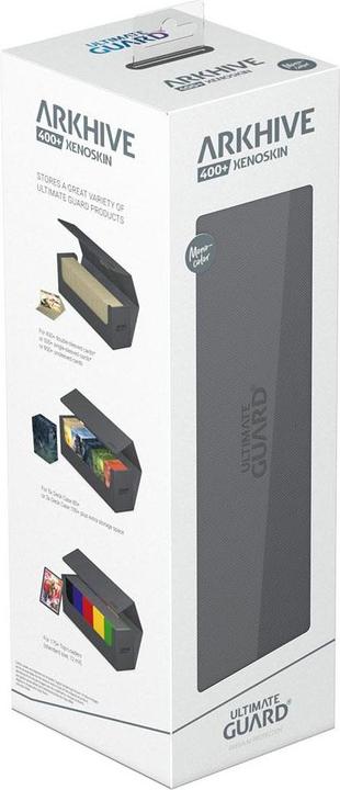 Produktbild Ultimate Guard Kartenbox XenoSkin Arkhive Monocolor 400+ Grau