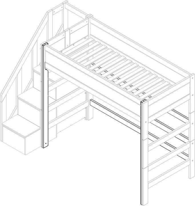Immagine prodotto Lifetime Kidsrooms Ricambi Leifetime per letto a soppalco con accesso alla testa