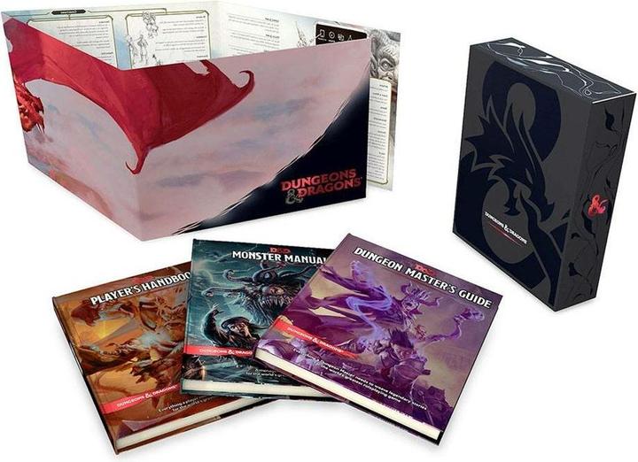 Actual product image Wizards of the Coast WOC967681 - Dungeons & Dragons - Core Rulebook Gift Set, (DE edition) (German)