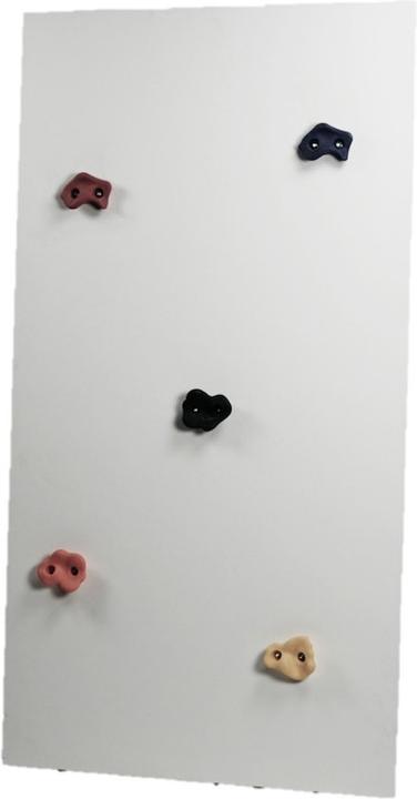 Immagine prodotto Manis-h Parete di arrampicata Manis h per letto a mezza altezza bianco neve