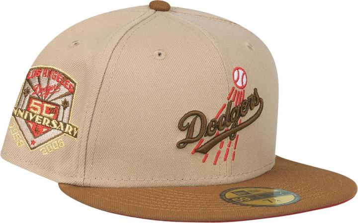 Actual product image New Era 59Fifty Fitted Cap - COOPERSTOWN Los Angeles Dodgers (6 7/8)
