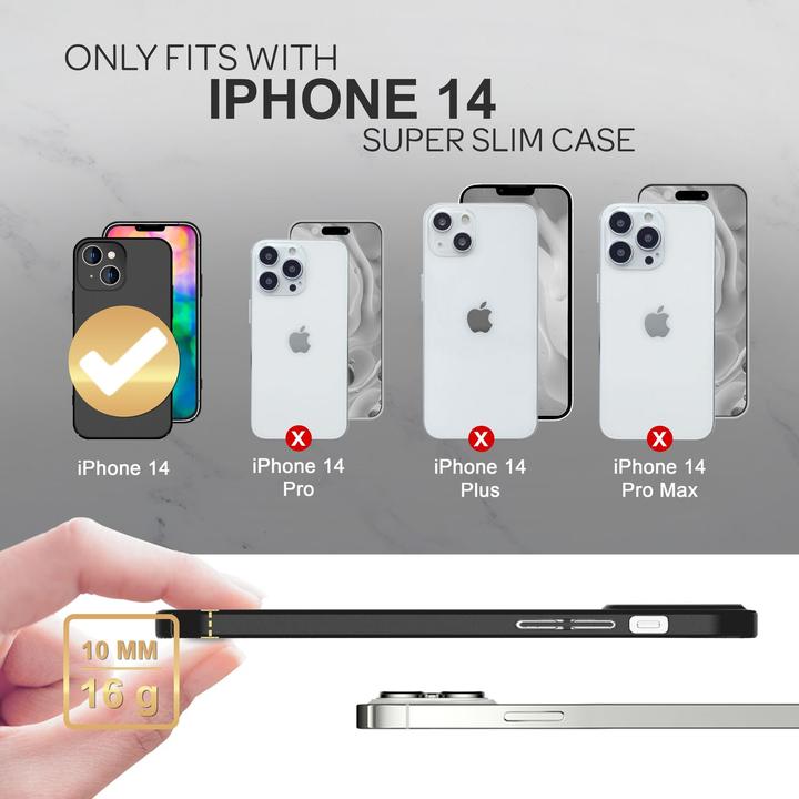 Immagine prodotto Nalia Custodia per cellulare extra sottile (Apple iPhone 14)