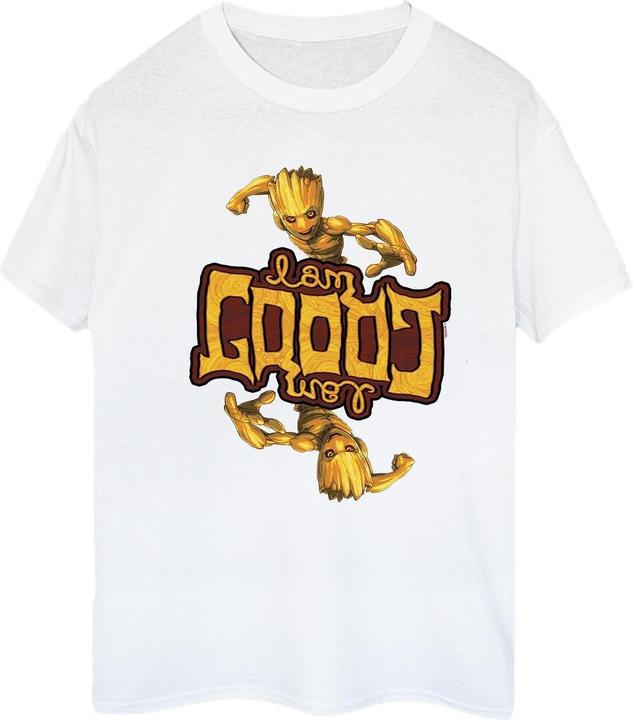 Image du produit - T-shirt GUARDIANS OF THE GALAXY GROOT INVERTED GRAIN - Femme (XL)