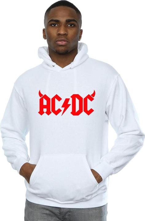 Actual product image AC/DC Mens Horns Logo Hoodie (XL)