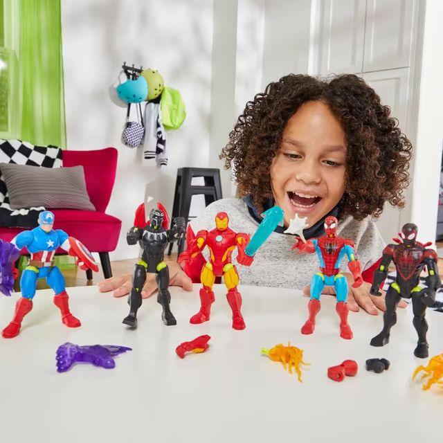 Immagine prodotto Spiderman HAS SPD Mixmashers deluxe figure 12,7cm, ast