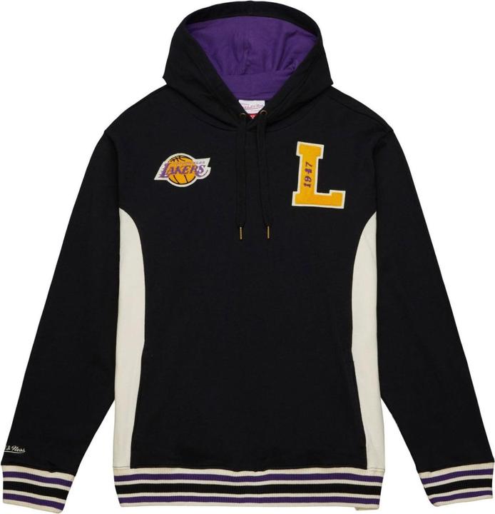 Immagine prodotto Mitchell & Ness Felpa con cappuccio French Terry - Los Angeles Lakers - M (M)