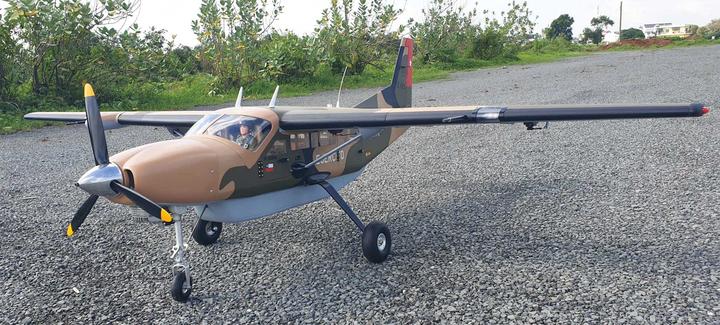 Produktbild Seagull Models cessna 208 grand caravan ex 85" 45cc "militär" (Scale Modell)