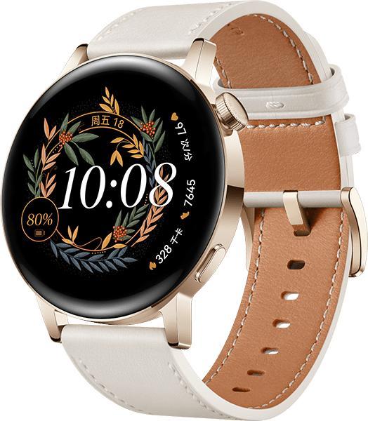 Actual product image Huawei Fluoroelastomer Strap (Glacier White) 22m, for Watch GT Series (42mm) WATCH 3 Series, EasyFit (Fluoroelastomer)