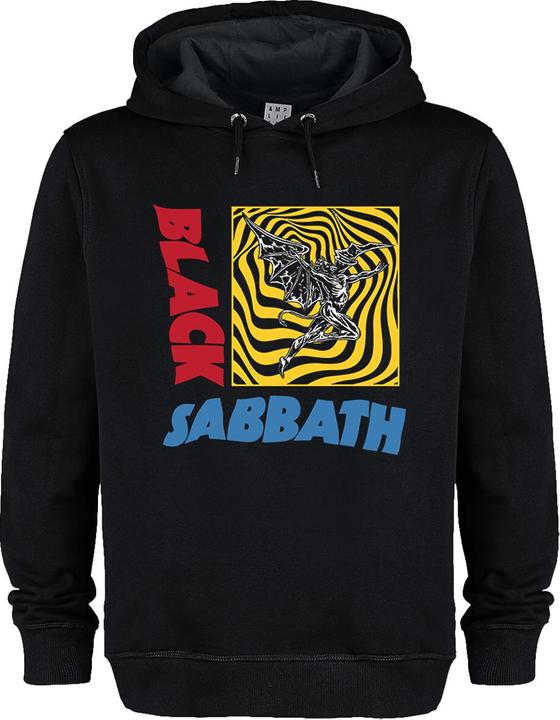 Actual product image Amplified Unisex Adult Henry Square Black Sabbath Hoodie (L)