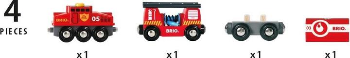 Actual product image Brio Fire brigade fire brigade