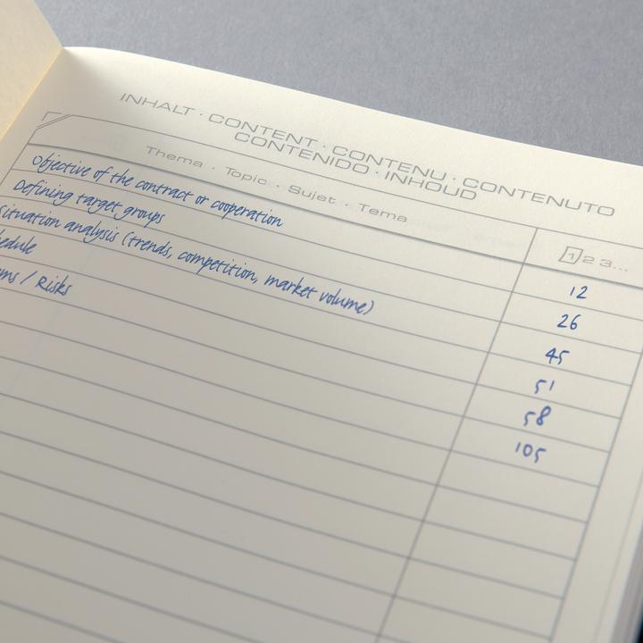 Actual product image Sigel Notebook Conceptum (A4, Checked, Hardcover)
