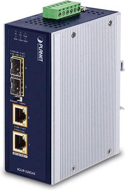 Produktbild Planet Industrial 2-Port 100/1000X