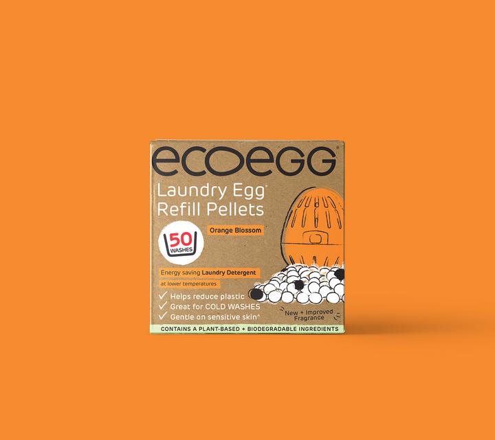 Image du produit Ecoegg Recharge oeuf de lavage Orange Blossom (50 Cycles de lavage, Solide)