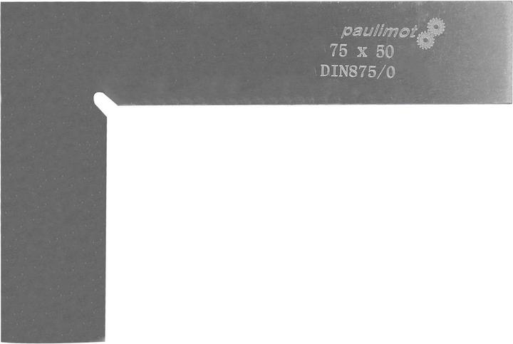 Paulimot Flachwinkel 90° 75 x 50 mm, DIN 875/1, rostfrei