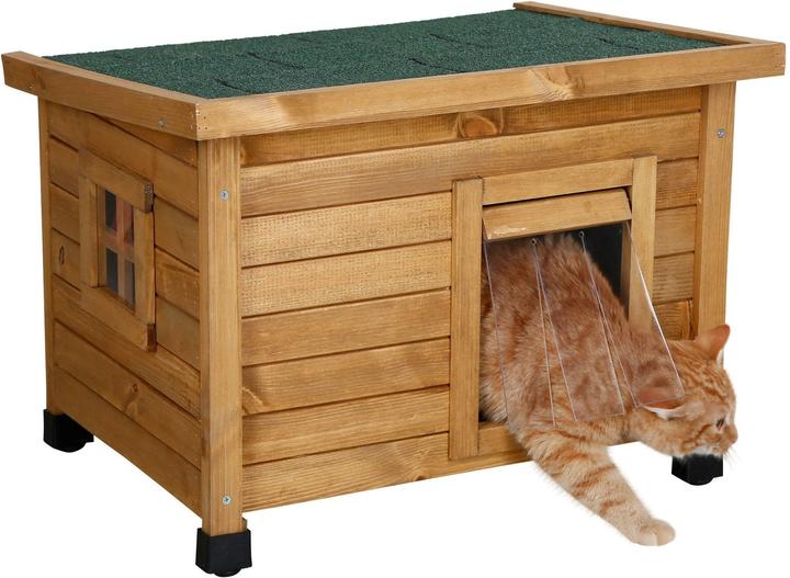 Produktbild Kerbl Katzenhaus Rustica (Katze, Hund)