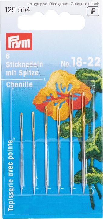 Actual product image Prym Embroidery needles with lace