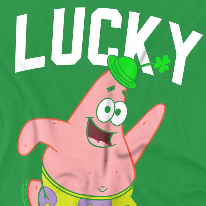 Produktbild Spongebob Squarepants Lucky TShirt St PatricksTag (L)