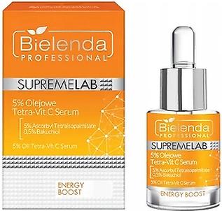 Actual product image Bielenda Professional Supremelab Energy Boost 5% Oil Tetra-Vit C Serum 5% Oil Tetra-Vit C Serum 15Ml (15 ml)