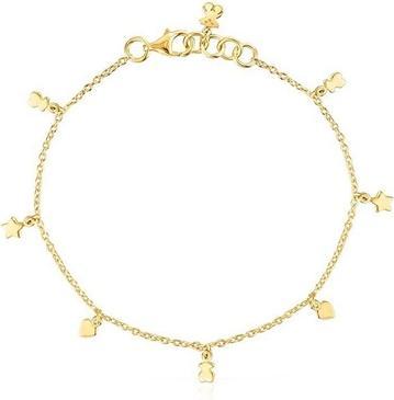 Immagine prodotto Tous Bellissimo bracciale placcato oro con ciondoli Cool Joy 1003190800