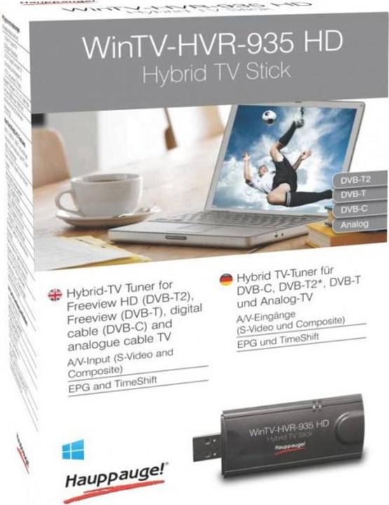 Immagine prodotto Hauppauge WinTV HVR-935HD (USB, DVB-T2, DVB-C, DVB-T)