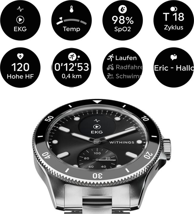 Produktbild Withings ScanWatch Nova (42 mm)