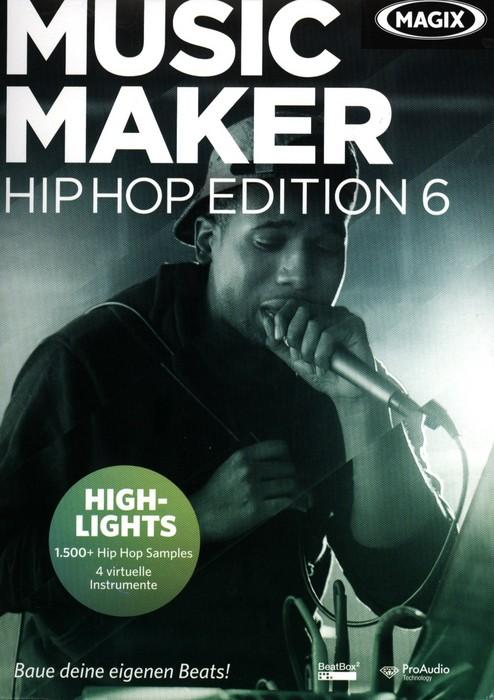 Produktbild Magix Music Maker - Hip Hop Edition 6 (1 User, unbegrenzt)