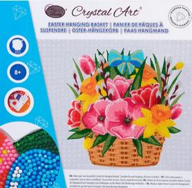 Actual product image Craft Buddy Spring, 30x30cm Crystal Art hanging basket