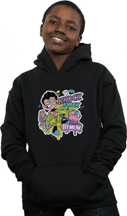 Produktbild Teen Titans Go Knock Knock Kapuzenpullover Jungen (152, 158)
